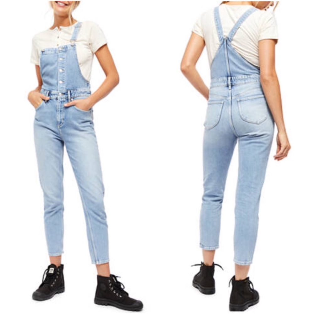 NWT Free People Shelby Overalls